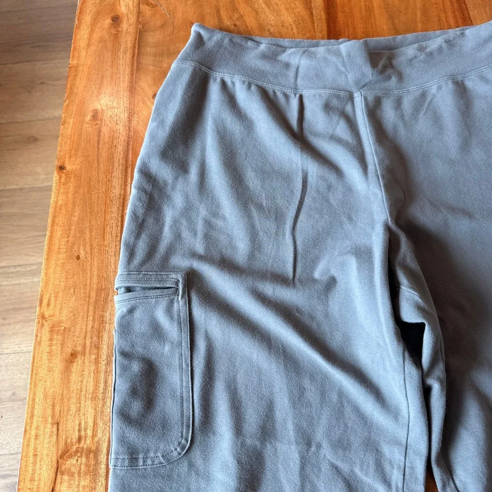 Duluth Trading Co Women's Gray Straight Leg Lounge Pants Size L Long